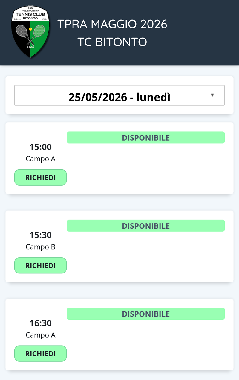 disponibilita